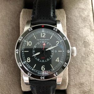 Burberry watch! Mint condition. Used 2 times.